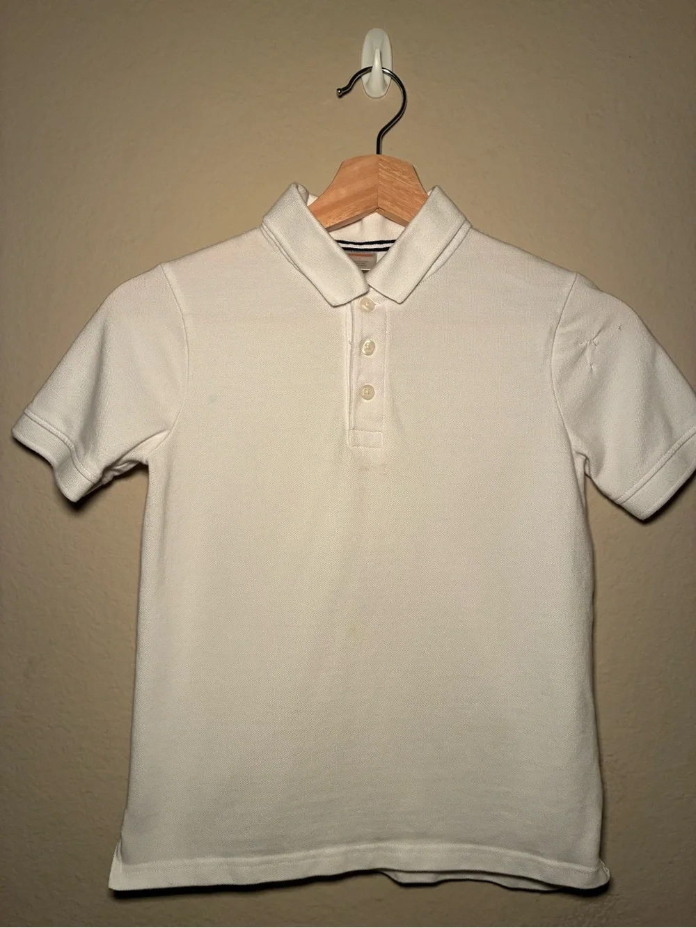 Gymboree size 7 White uniform shirt